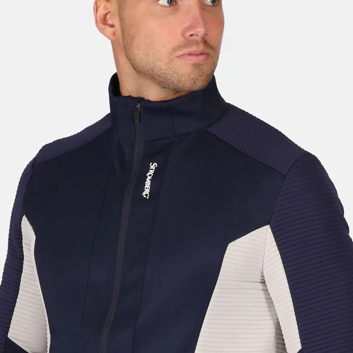 Stromberg Men's Scratch Quilted Full Zip Golf Midlayer