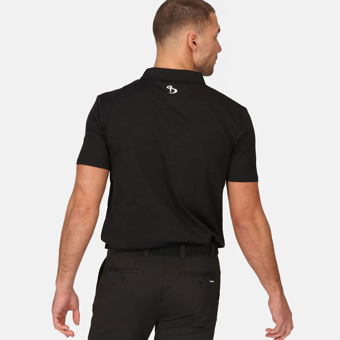 Stromberg Men's Tempo Marl Golf Polo Shirt