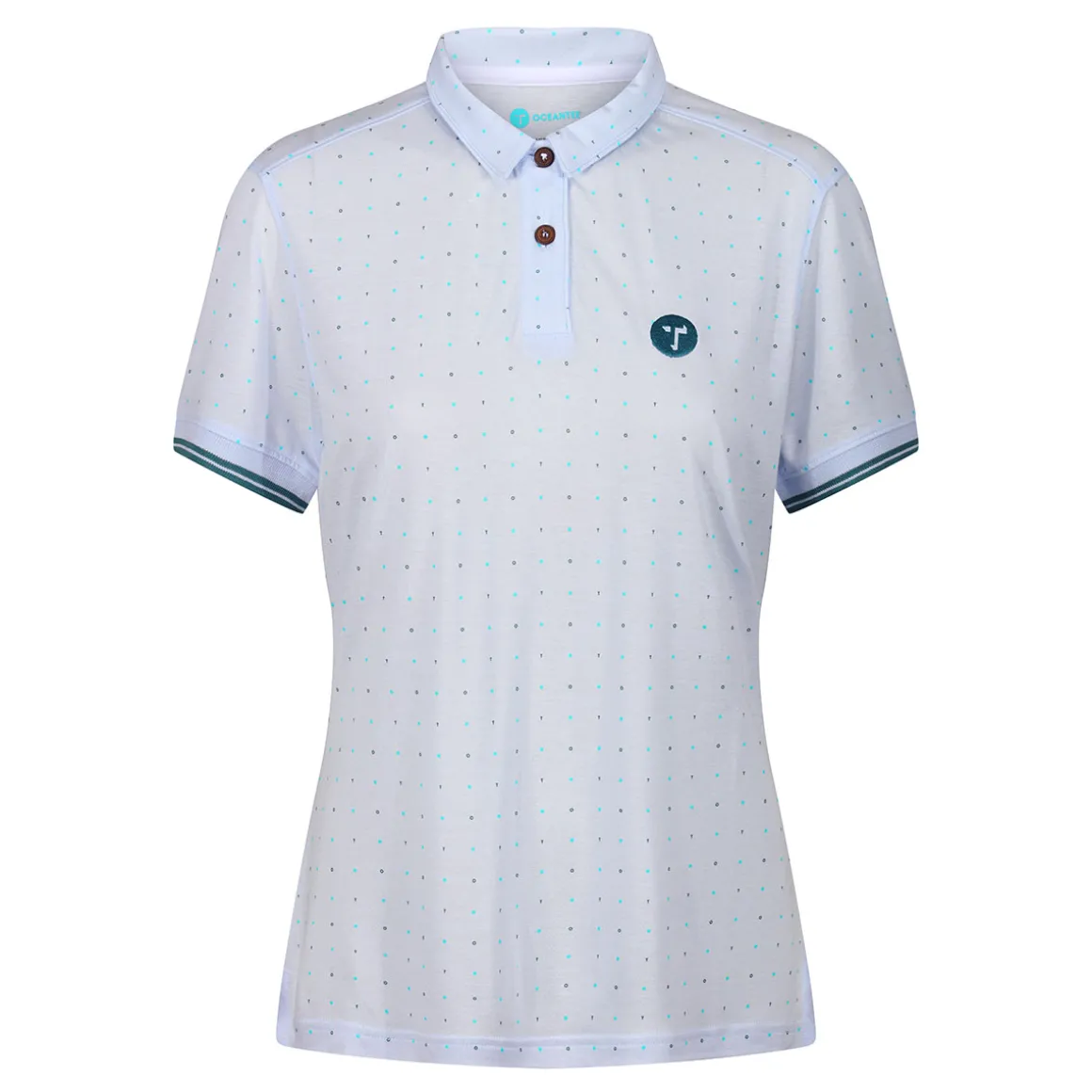 Stromberg OCEANTEE Repeat Print Ladies Polo Shirt