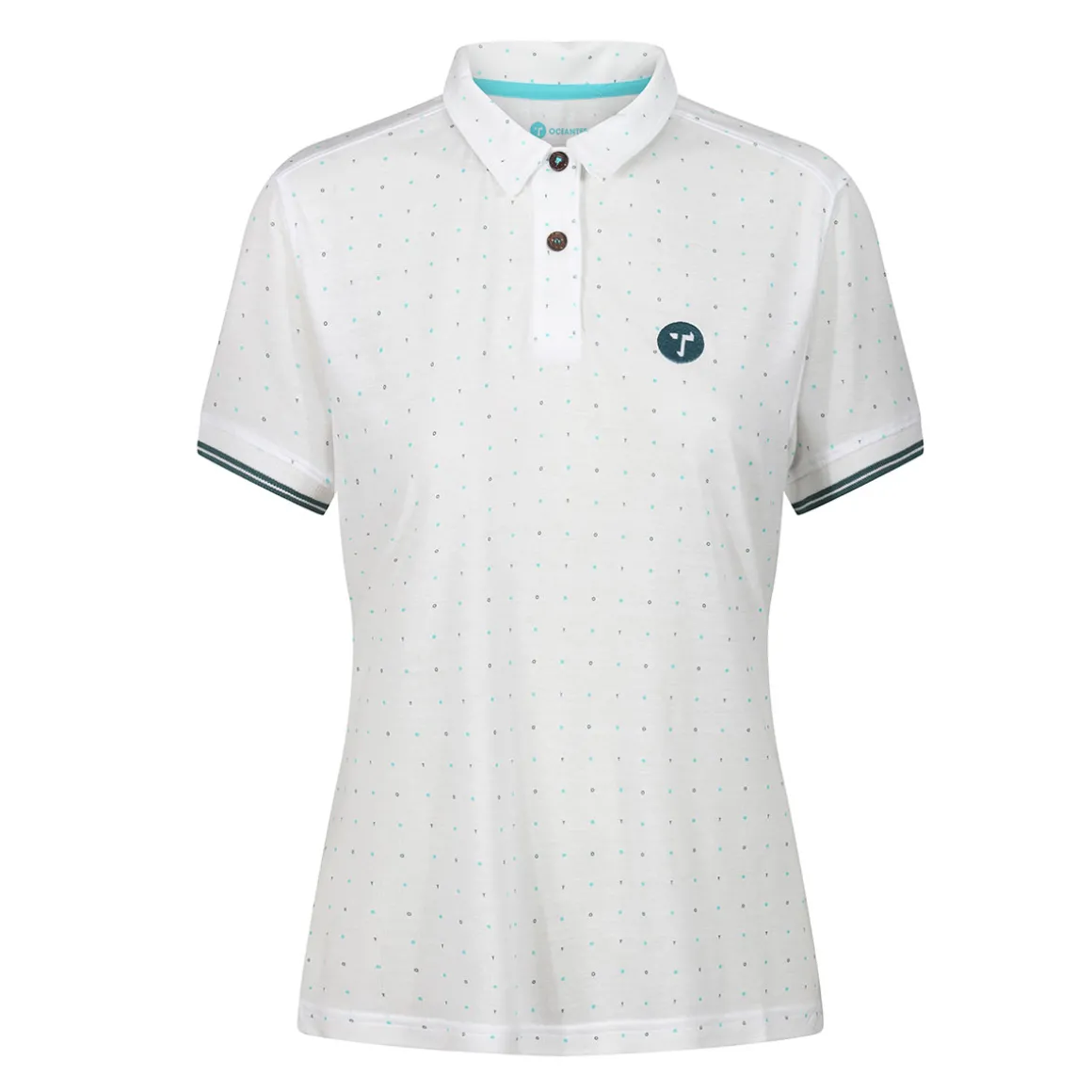 Stromberg OCEANTEE Repeat Print Ladies Polo Shirt