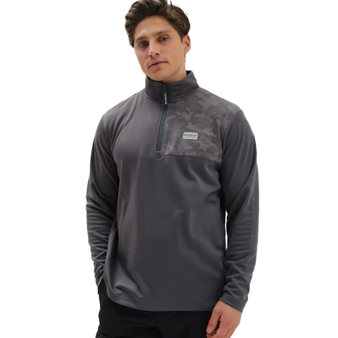 Stuburt Men's ACTIVE-Tech Half Zip Golf Midlayer