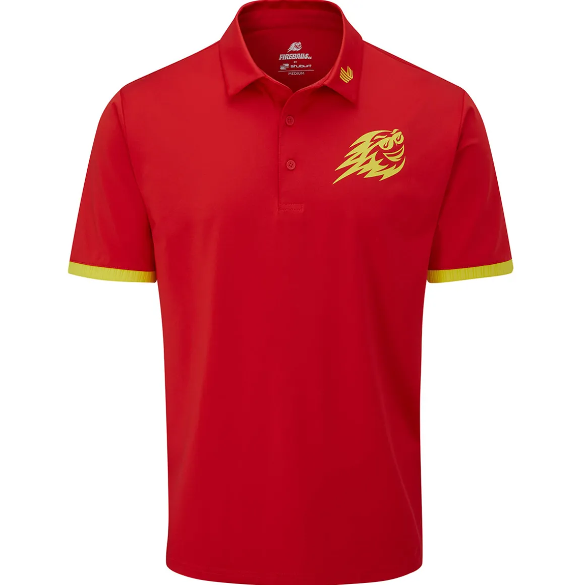 Stuburt Men's LIV Fireballs Madrid Golf Polo Shirt