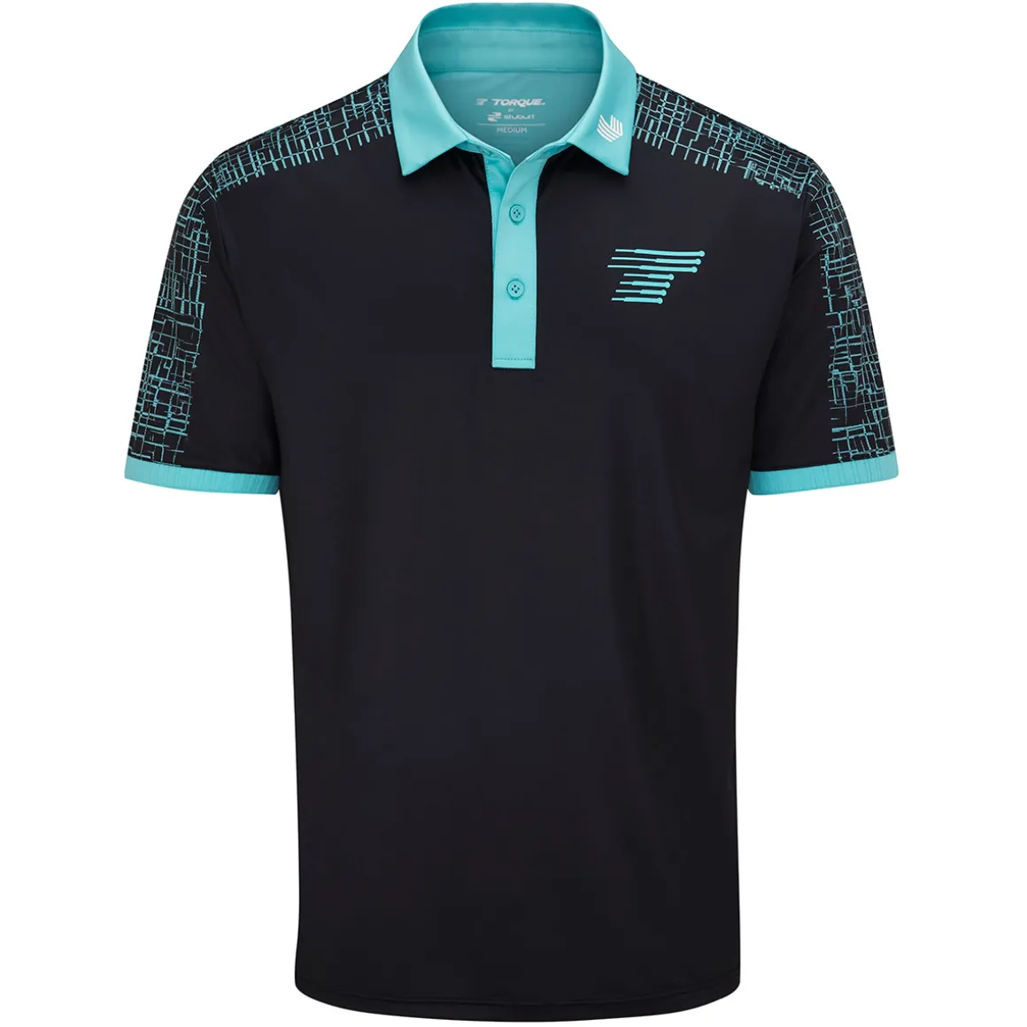 Stuburt Men's LIV Torque Joaquin Golf Polo Shirt