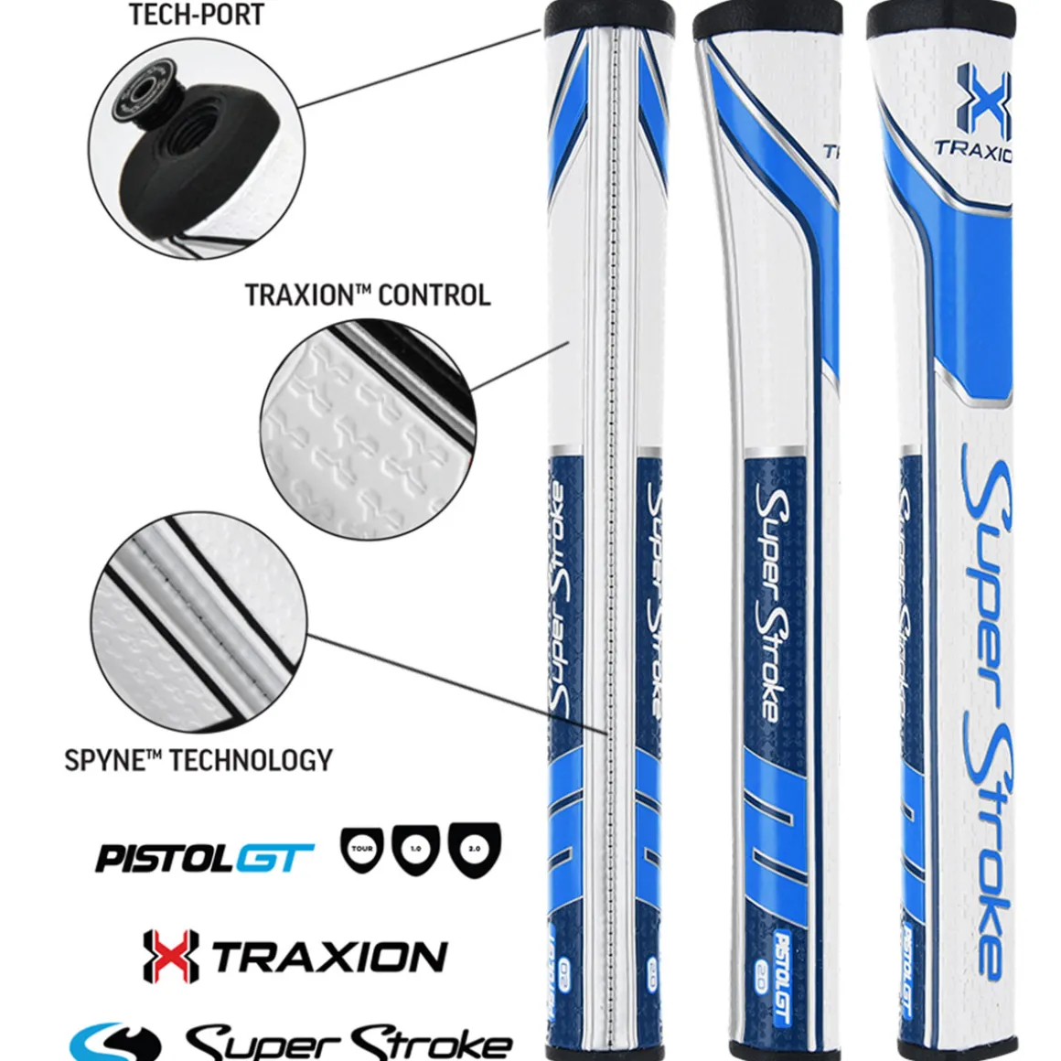 superstroke_traxion_pisto_16.webp SuperStroke Traxion Pistol GT 2.0 Putter Golf Grip