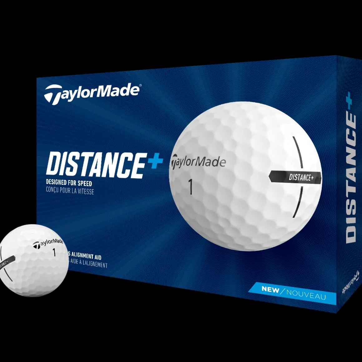 TaylorMade Distance Plus 12 Golf Ball Pack
