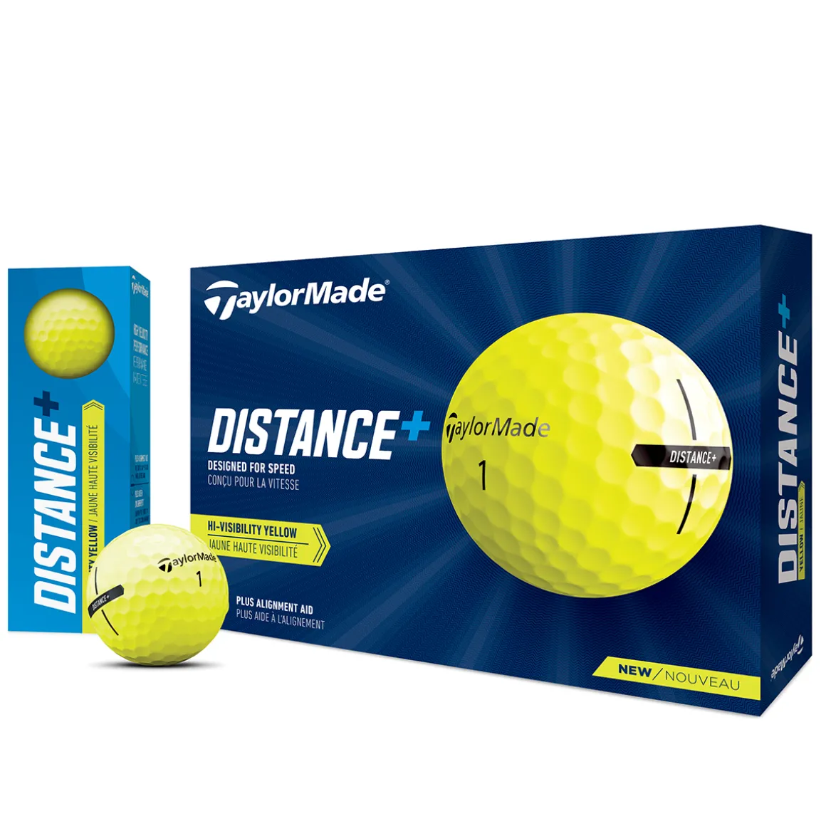 TaylorMade Distance Plus 12 Golf Ball Pack