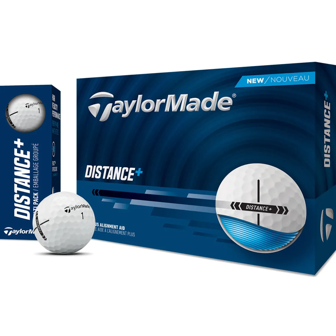 TaylorMade Distance Plus 12 Golf Ball Pack