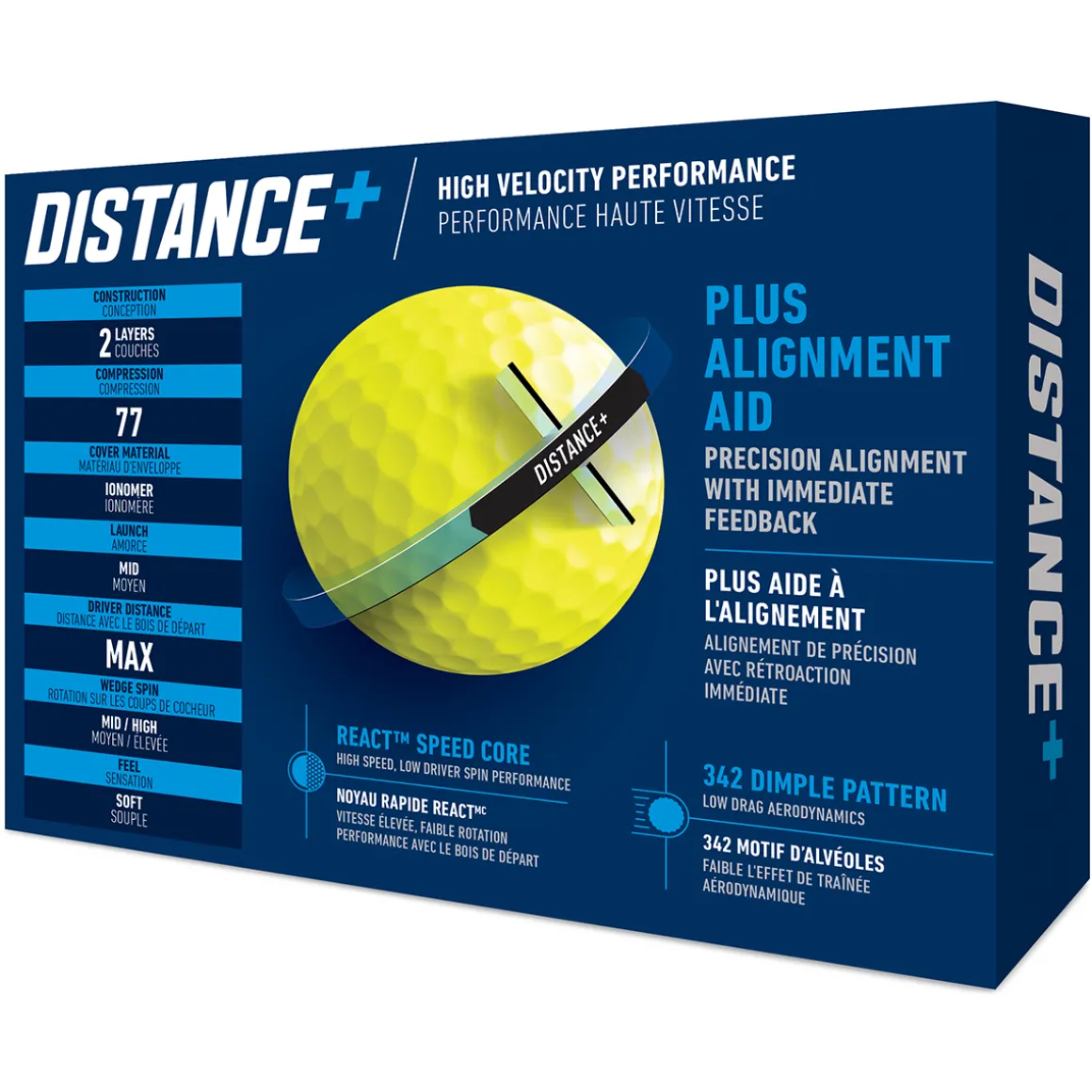 taylormade_distance_plus__2-3.webp TaylorMade Distance Plus 12 Golf Ball Pack