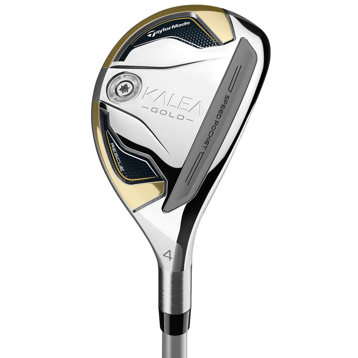 TaylorMade Ladies Kalea Gold Rescue Golf Hybrid