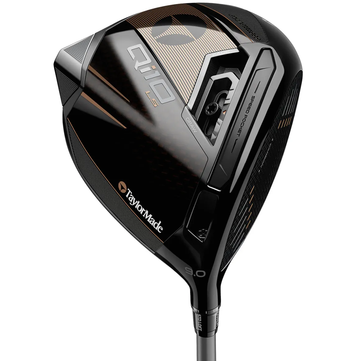 TaylorMade Qi10 LS Designer Series Copper Golf Driver