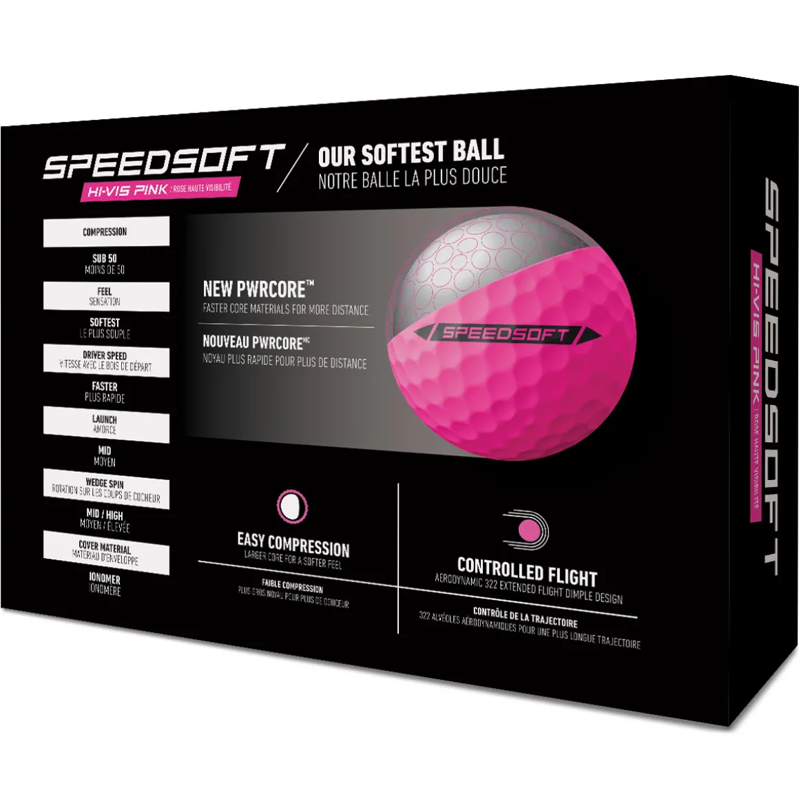 TaylorMade SpeedSoft 12 Golf Ball Pack
