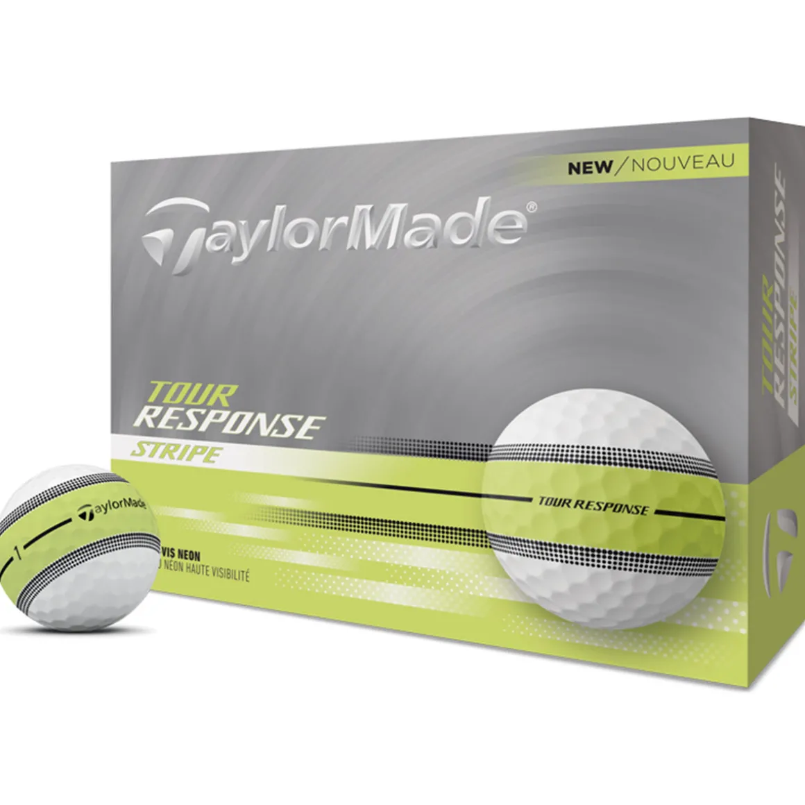 TaylorMade Tour Response Stripe 12 Golf Ball Pack