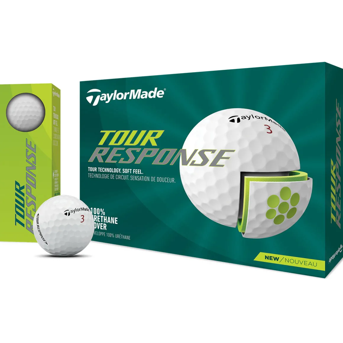 TaylorMade Tour Response 12 Golf Ball Pack
