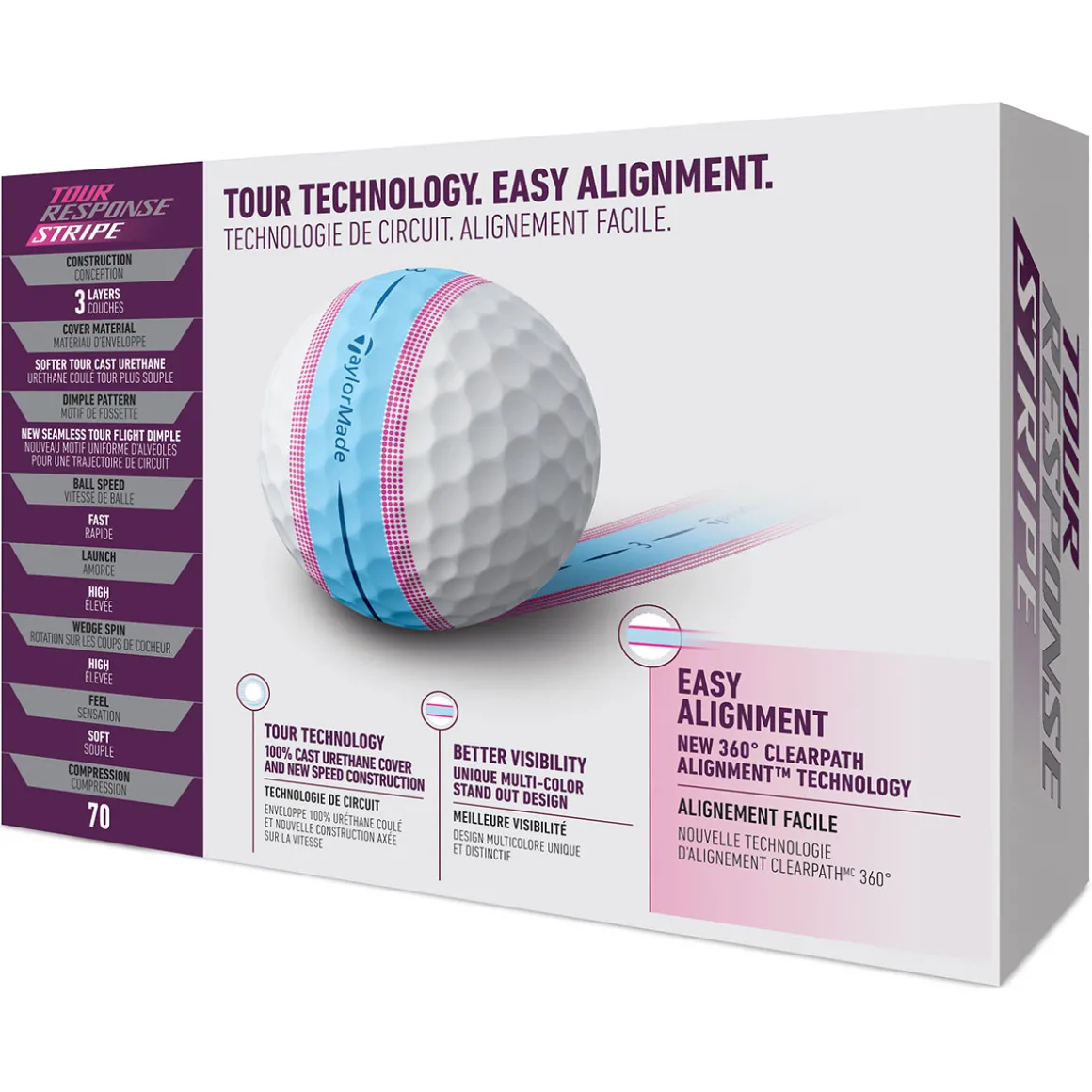 taylormade_tour_response__20-9.webp TaylorMade Tour Response Stripe 12 Golf Ball Pack