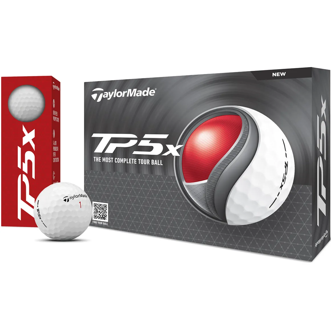 taylormade_tp_x__golf_bal_7-1.webp TaylorMade TP5 X 12 Golf Ball Pack
