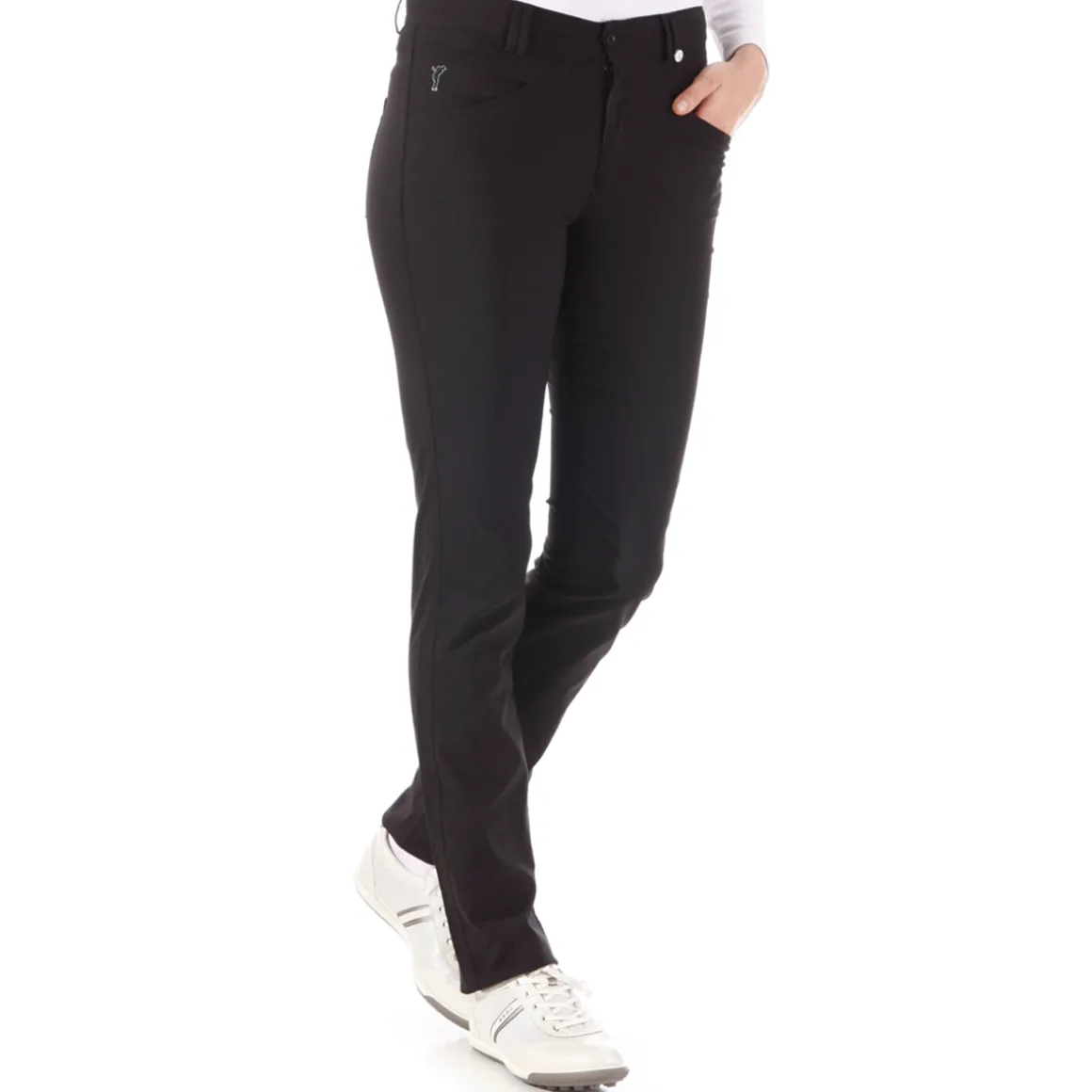 THE FIVE POCKET TECHNO STRETCH Ladies 890 44    BLK