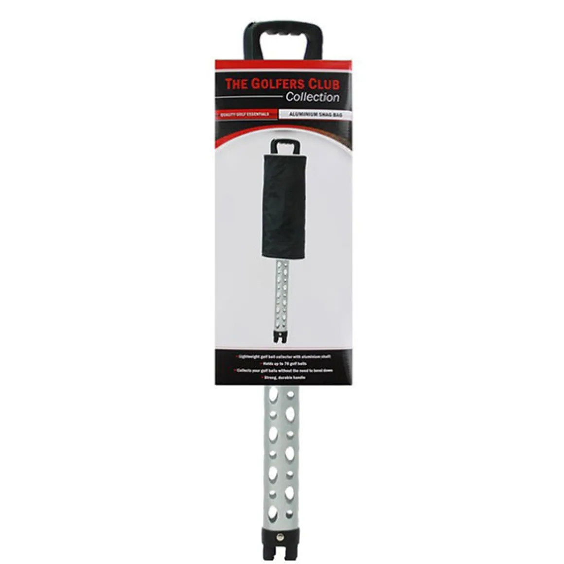 The Golfers Club Metal Golf Shag Bag