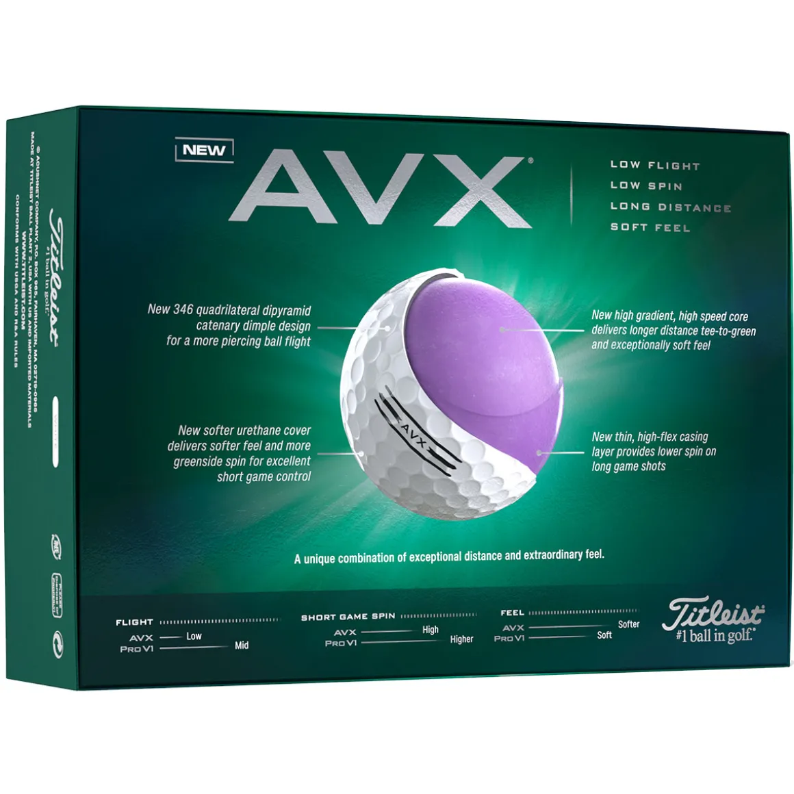 Titleist AVX 12 Golf Ball Pack