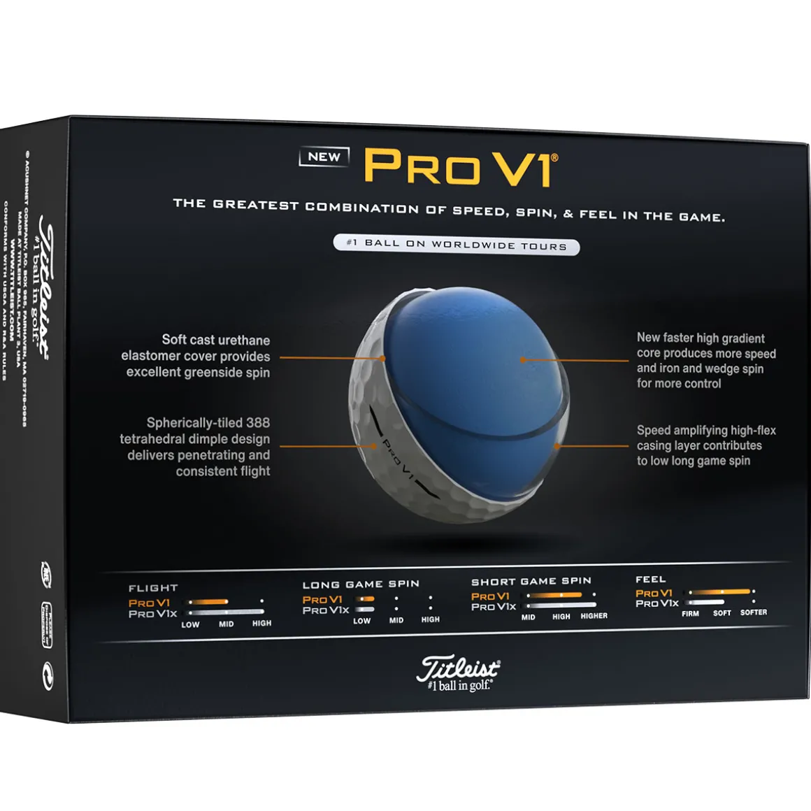 Titleist Pro V1 12 Golf Ball Pack