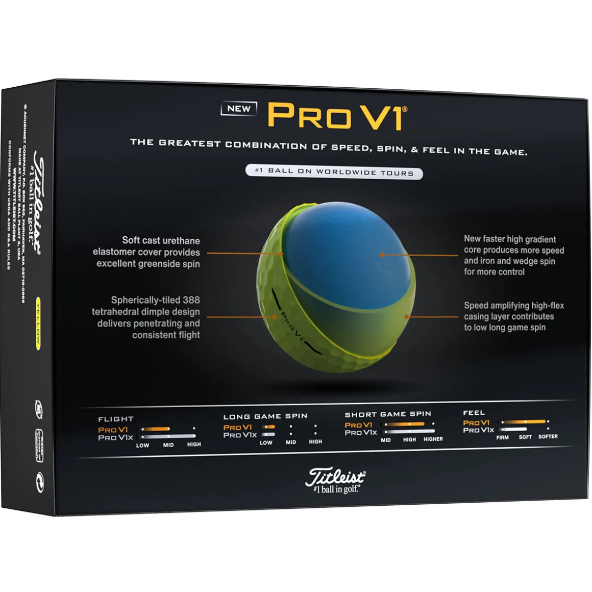 Titleist Pro V1 12 Golf Ball Pack