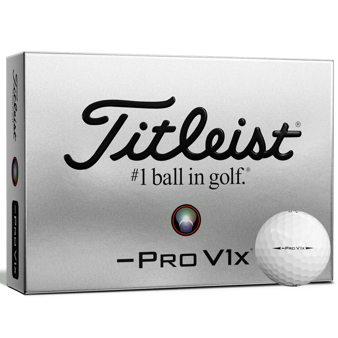 Titleist Pro V1x Left Dash 12 Golf Ball Pack