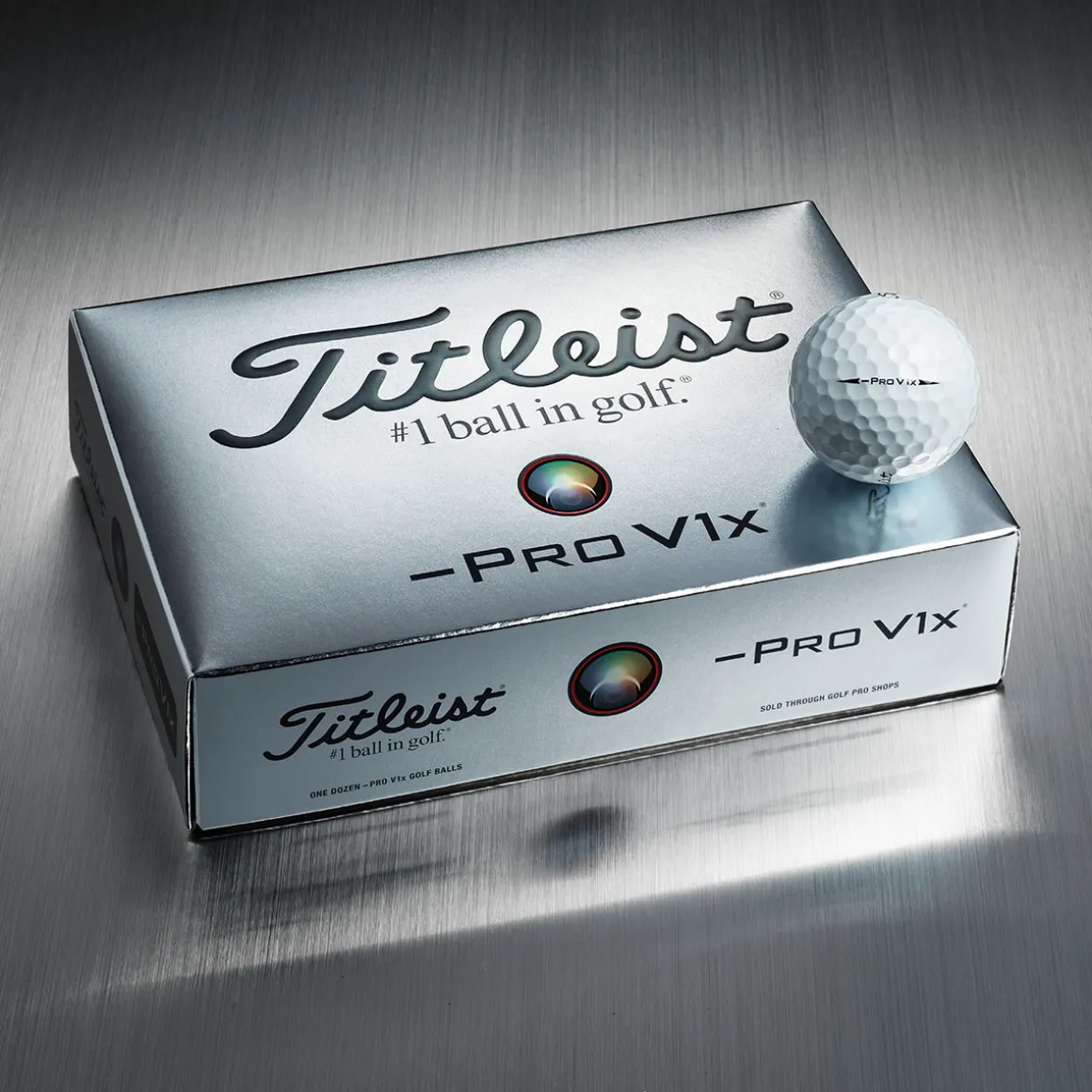 titleist_pro_vx_left_dash_3.webp Titleist Pro V1x Left Dash 12 Golf Ball Pack