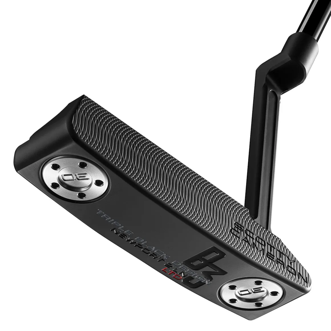 Titleist Scotty Cameron Limited Edition B3 Triple Black Newport 2 Long Neck Golf Putter