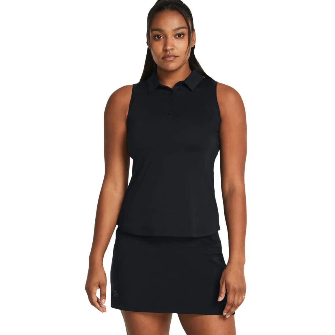 Under Armour Ladies Playoff Sleeveless Golf Polo Shirt