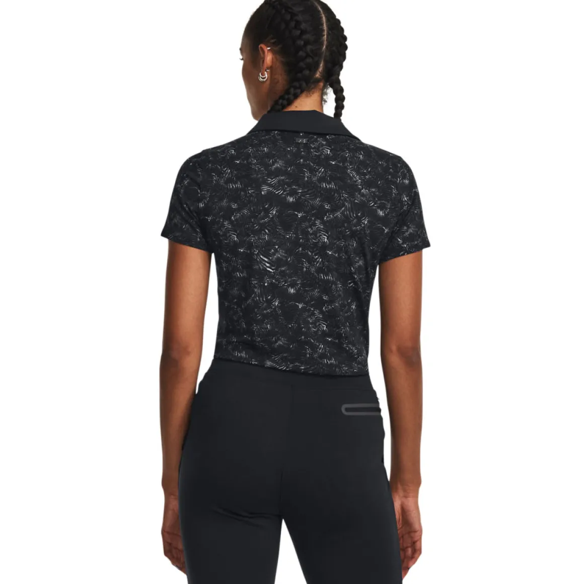 Under Armour Ladies Zinger Printed Golf Polo Shirt