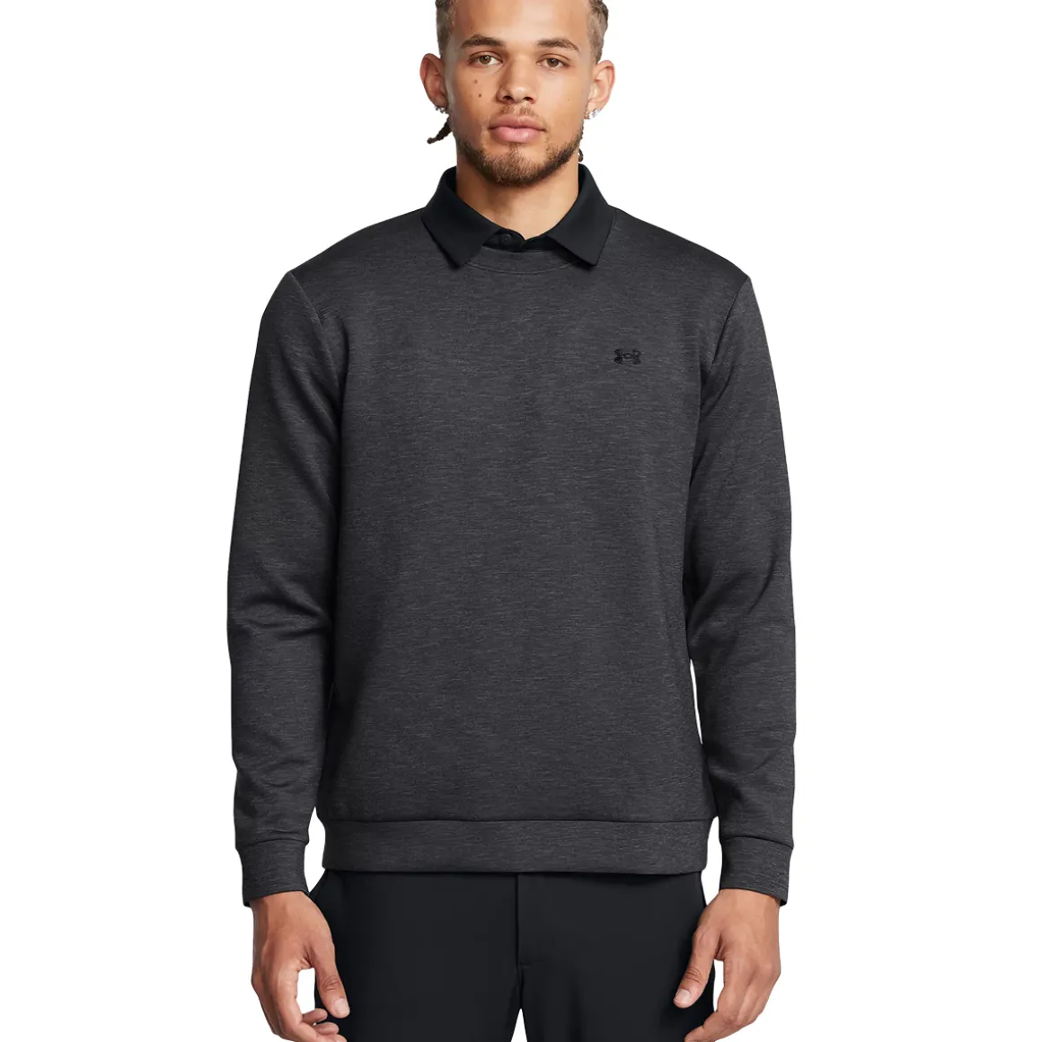 Under Armour Men's Drive Crew Golf Mid Layer