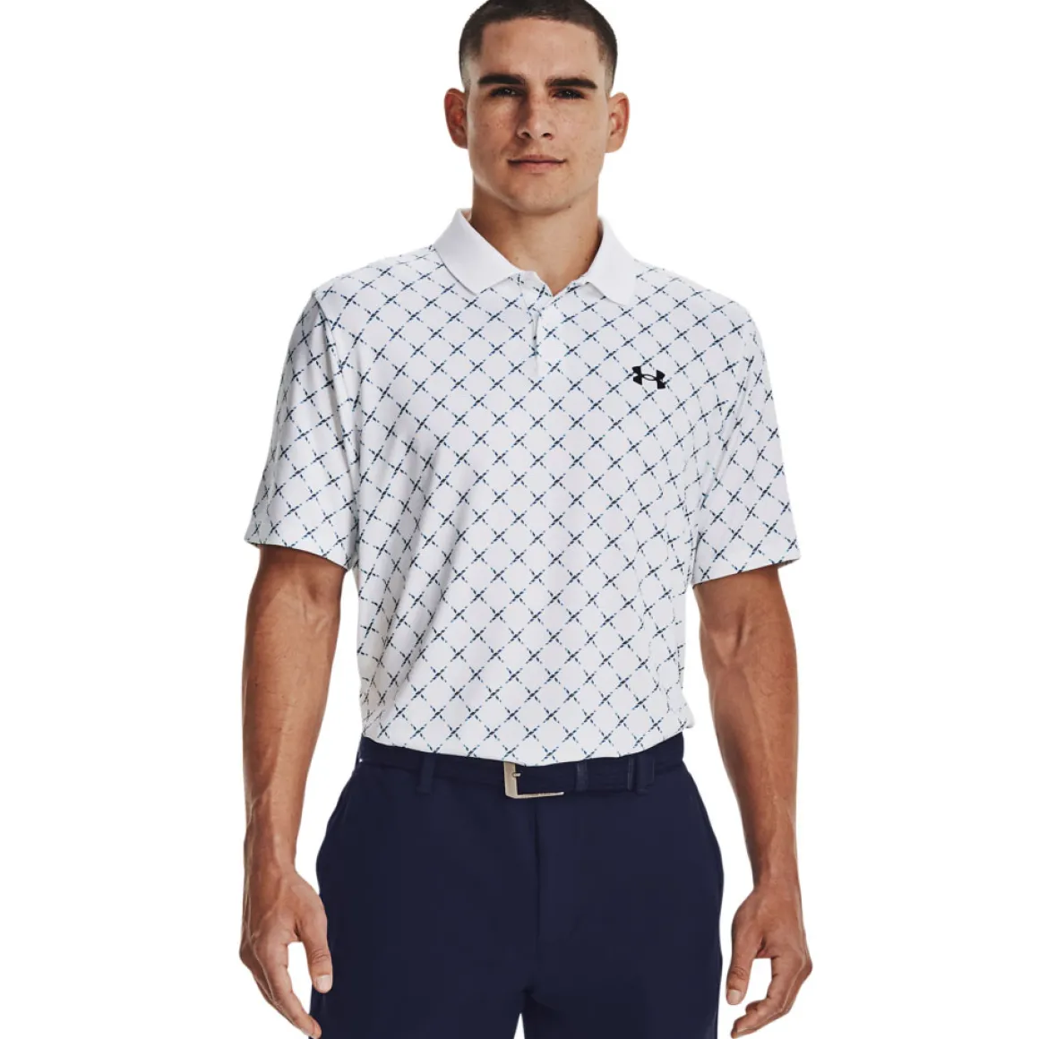 Under Armour Men's Performance 3.0 Printed Golf Polo Shirt