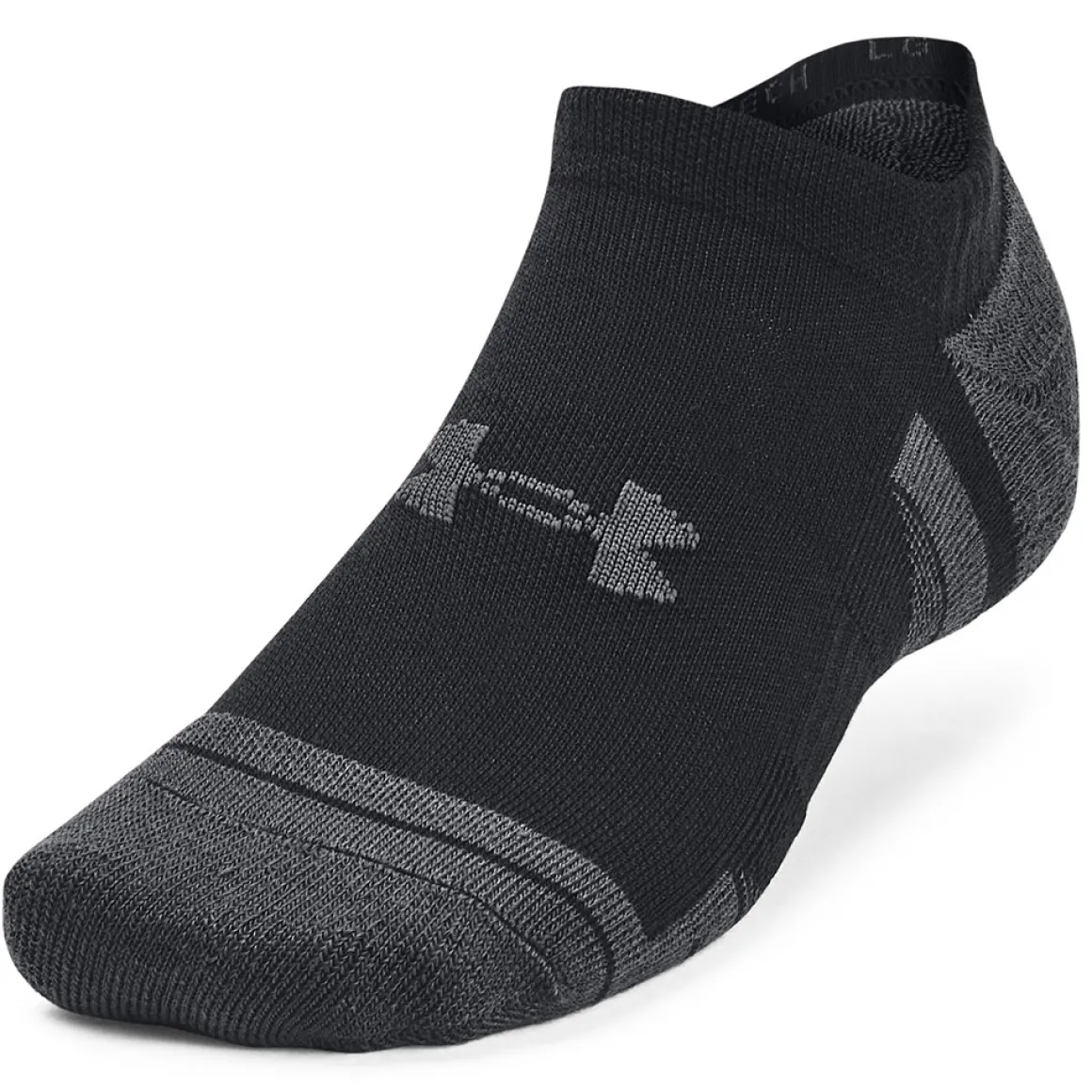 Under Armour Men's Performance Tech No Show 3 Pair Pack Golf Socks