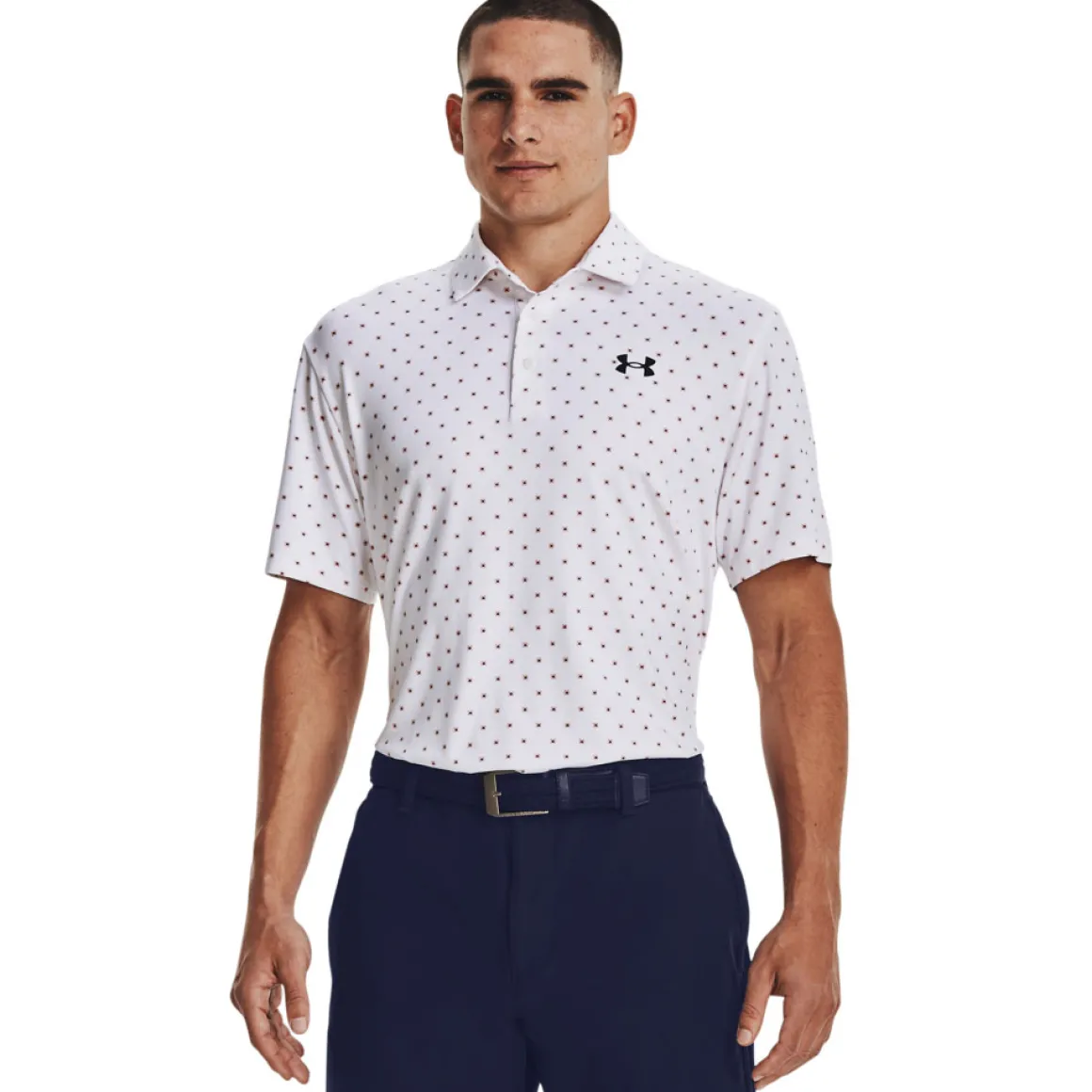 Under Armour Men's Playoff 3.0 DG Printed Golf Polo Shirt