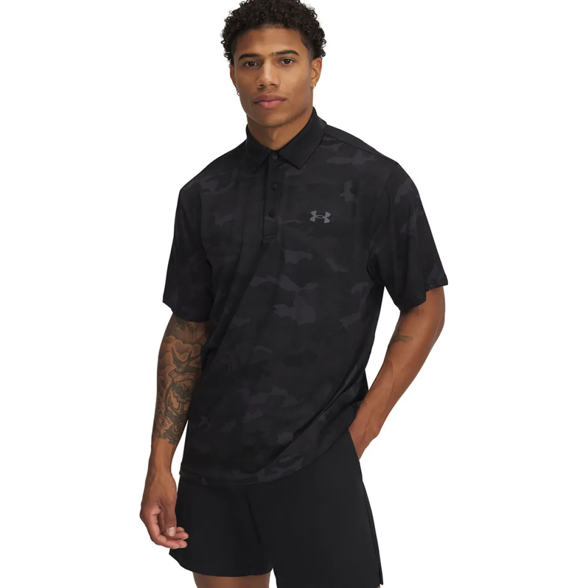 Under Armour Men's Playoff 3.0 Woodland Golf Polo Shirt