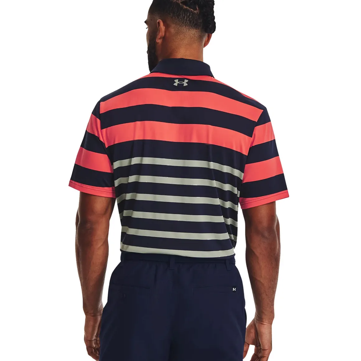 Under Armour Men's Playoff 3.0 Stripe Golf Polo Shirt