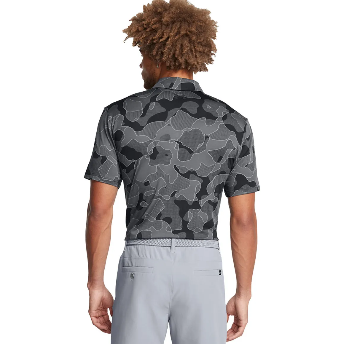 Under Armour Men's Playoff 3.0 Course Camo Printed Golf Polo Shirt