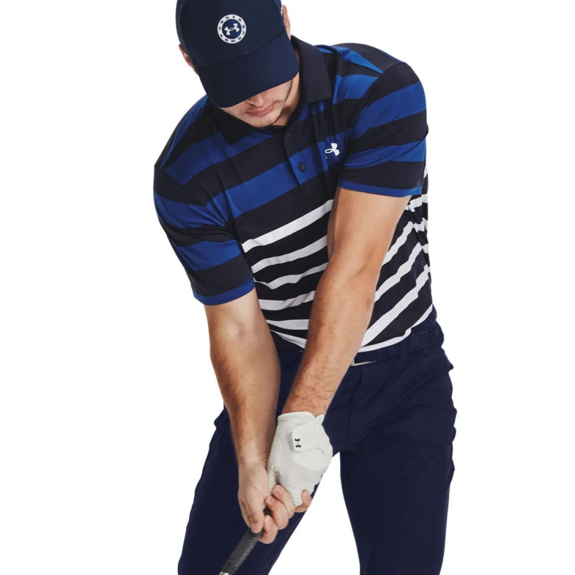 under_armour_mens_playoff_6.webp Under Armour Men's Playoff 3.0 Rugby YD Stripe Golf Polo Shirt
