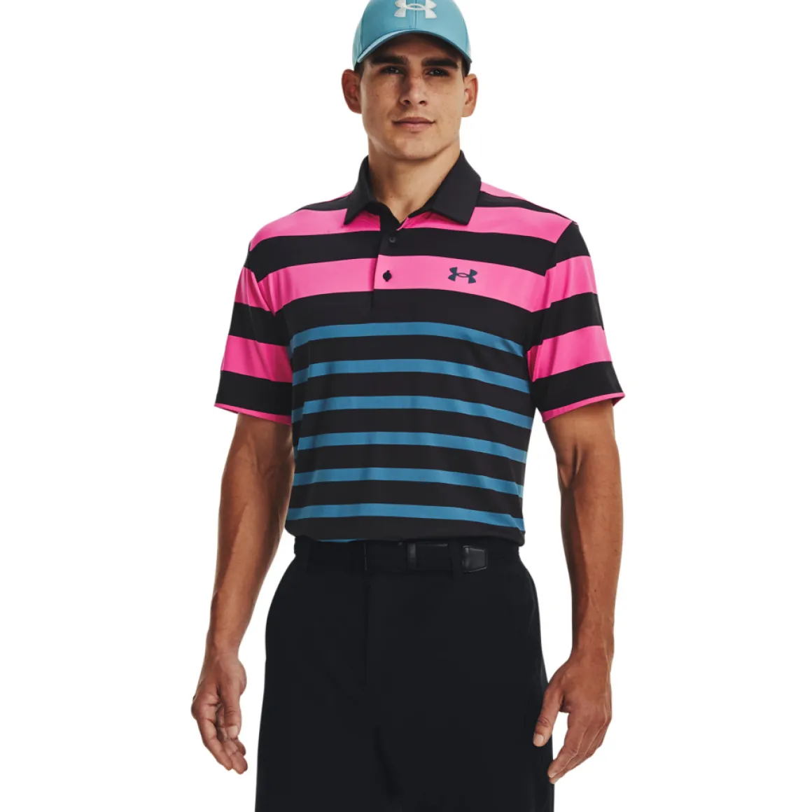 under_armour_mens_playoff_8.webp Under Armour Men's Playoff 3.0 Rugby YD Stripe Golf Polo Shirt