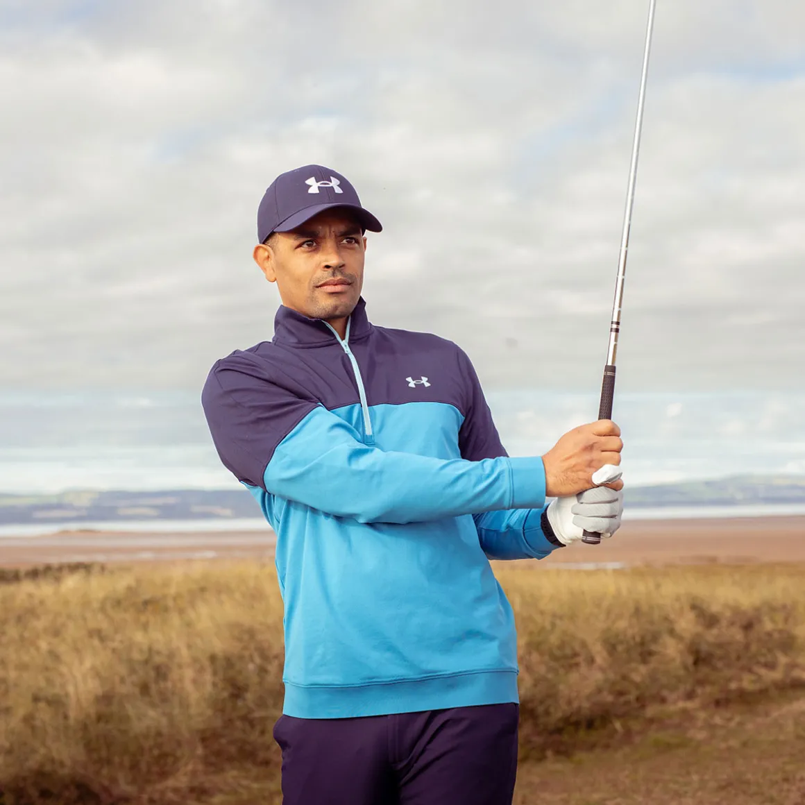 Under Armour Men's Storm Half Zip Golf Midlayer