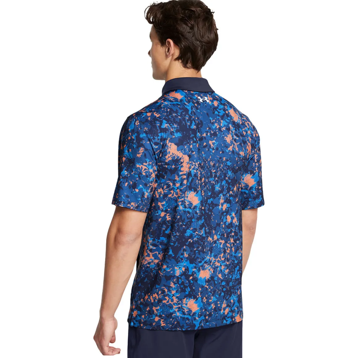 Under Armour Men's Tee to Green Printed Golf Polo Shirt