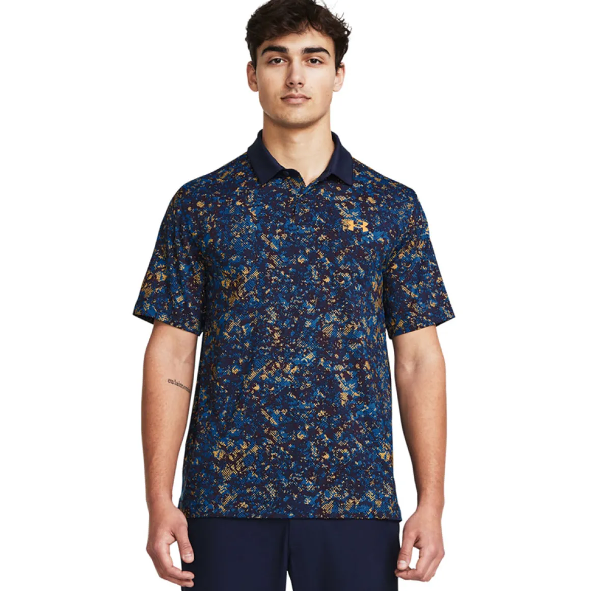 Under Armour Men's T2G Printed Golf Polo Shirt