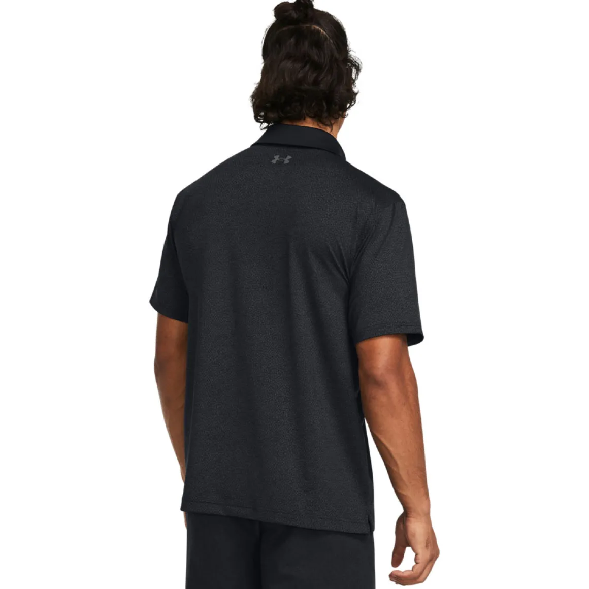 Under Armour Men's T2G Printed Plain Golf Polo Shirt