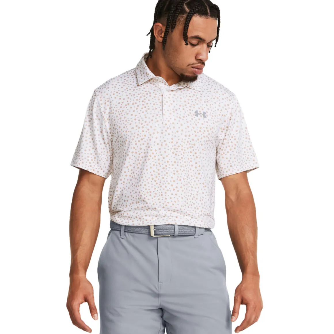 Under Armour Playoff 3.0 Tudor Rose Golf Polo Shirt