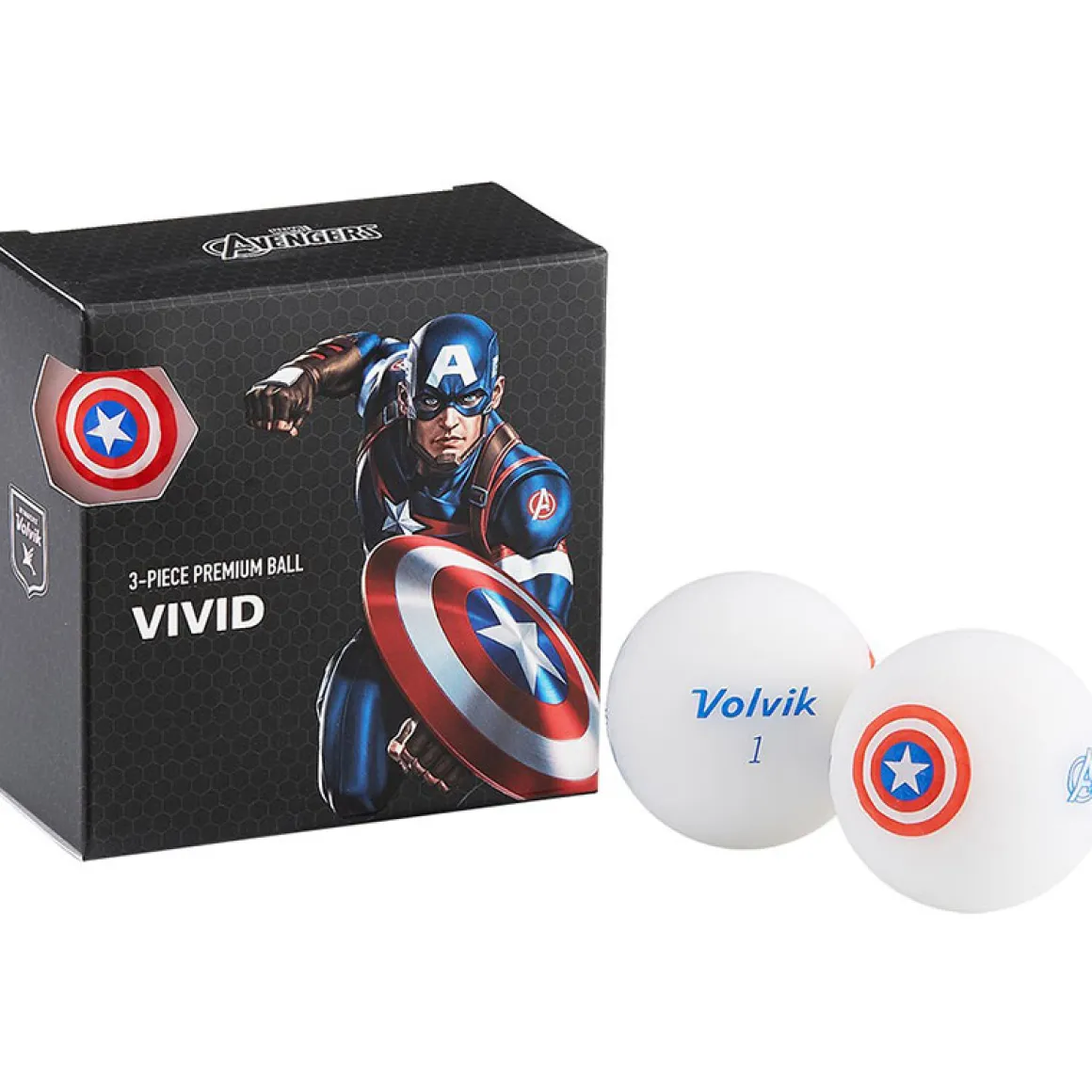 Volvik Marvel 4 Golf Ball Pack