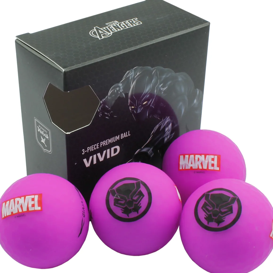 Volvik Marvel 4 Golf Ball Pack