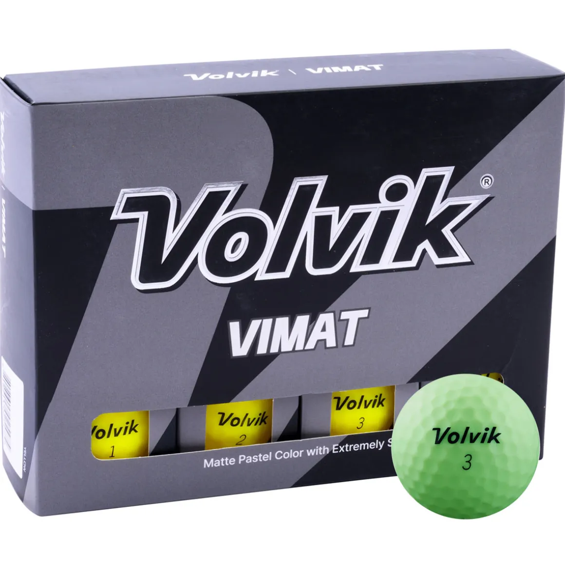 Volvik ViMat 12 Golf Ball Pack