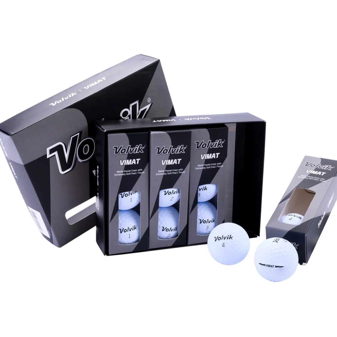 Volvik ViMat 12 Golf Ball Pack