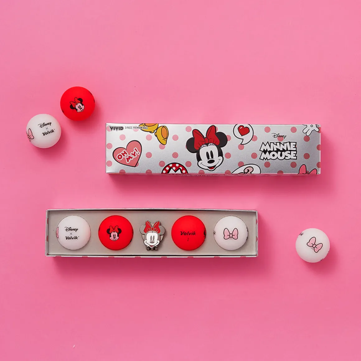 Volvik Vivid Disney 4 Golf Ball Pack