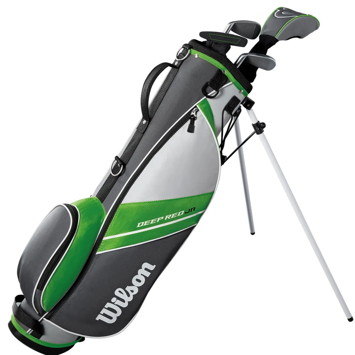 Wilson Deep Red Junior 5-8 Graphite Golf Package Set