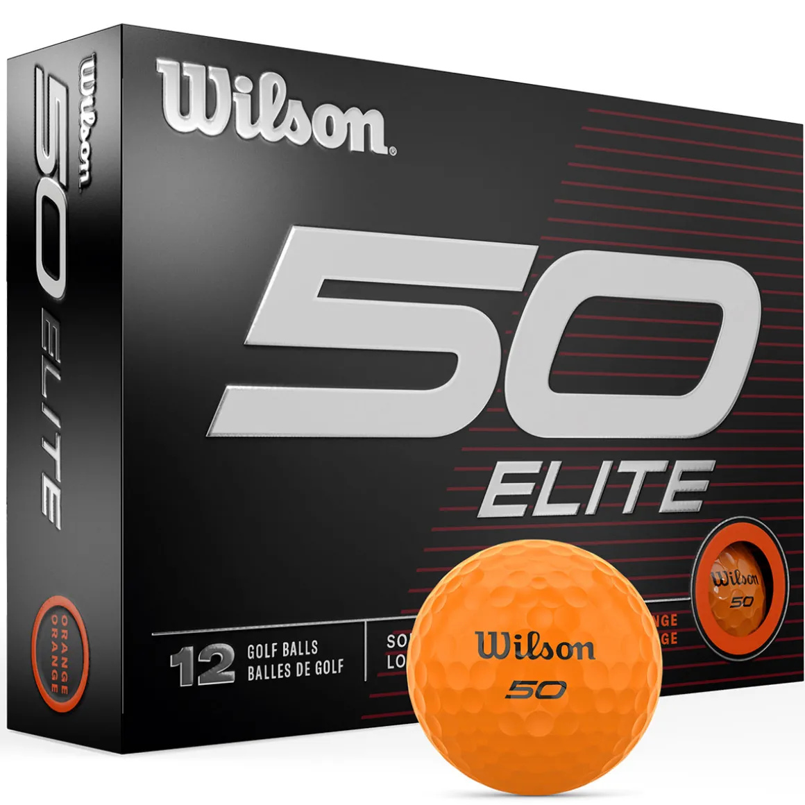 Wilson Fifty Elite 12 Golf Ball Pack